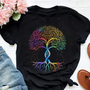 Pride Tree of Life Shirt: LGBTQ Rainbow Graphic Tee