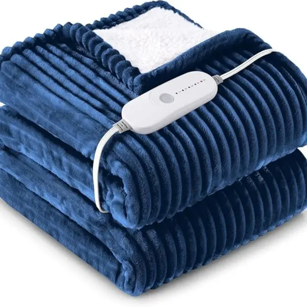 Stripe pattern-Navy blue