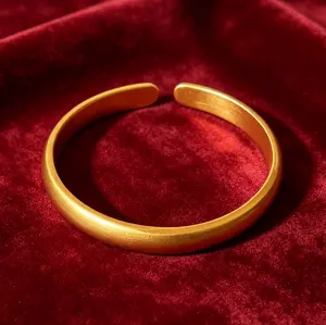 Fashion open bangle- No Discoloration After Burning