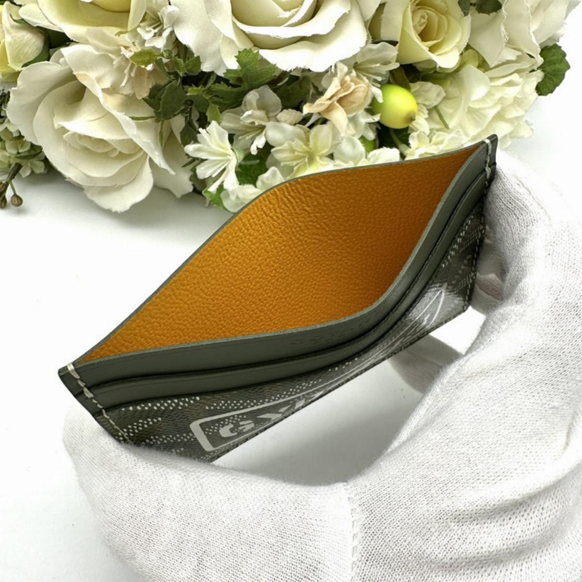 Pre-owned Goyard As Shown Shoulder Bags Saint Sulpice Card Holder 2120300018029