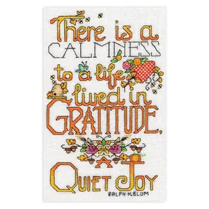 Quiet Joy Counted Cross Stitch Kit