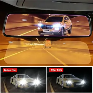 【Father's Day Gift】Joytutus 2-Count Automotive Interior Rearview Mirror Anti-Glare Film - Car Interior Accessory that Reduces Intense Glare, Enhances Safe Nighttime Driving