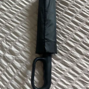 10Bones Windproof Fully Automatic Folding Umbrella with Loop Buckle UPF50+ Protable Compact Sun Rain Umbrellas for Women and Men