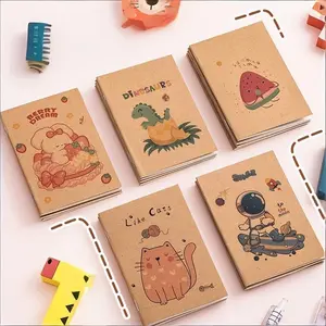 Mini Portable Pocket Notebook, Student Stationery Gift, Cute Patterns, 32 Pages, Ideal for Notes and Gifts, 10/15/30/50 Pcs