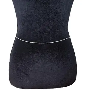 Silver rhinestone waist chain bodychain jewelry belly chain body decoration