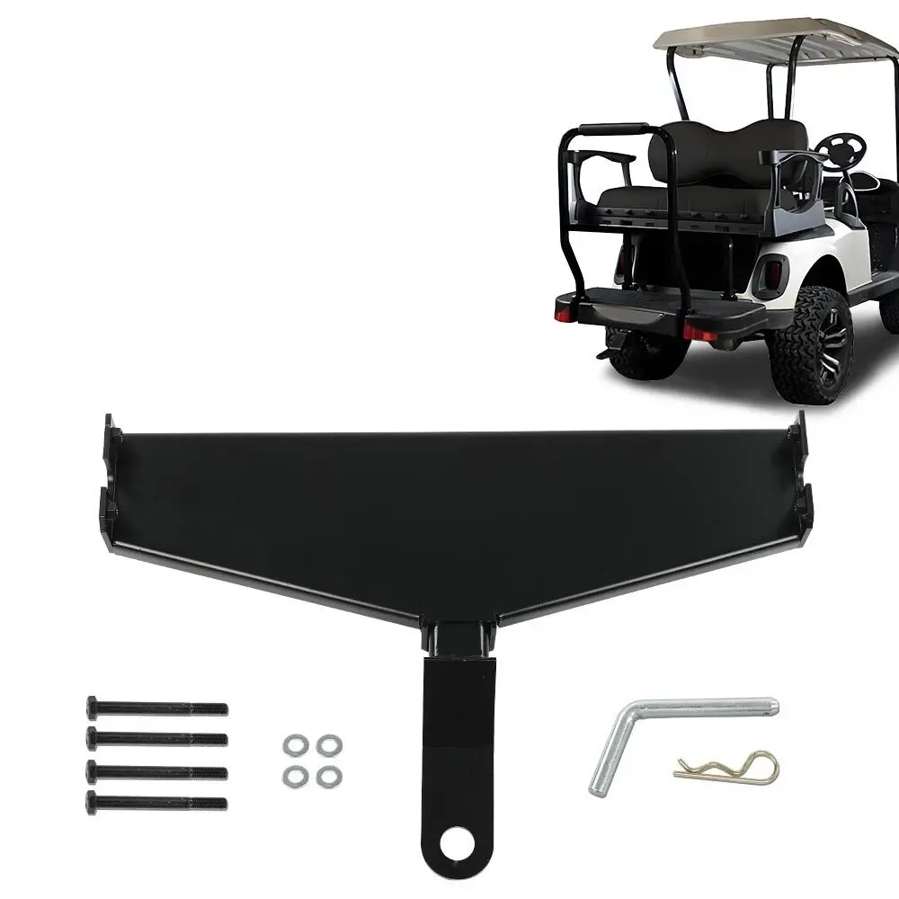 G-PLUS Motor Interior Share Fit For 2004+ Club Car Precedent Golf Cart Trailer Hitch with Bumper Receiver