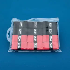 MaxAbsorb Overgrip - 12 Pack - Black & Red