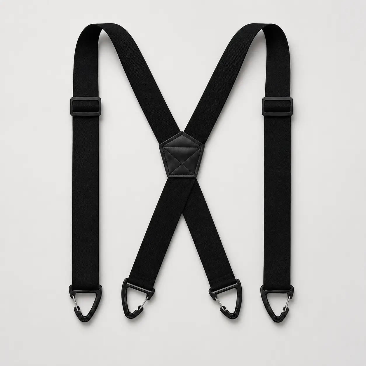 X Adjustable X Back Suspenders 1.5 Inch Heavy Duty Clip-On Suspenders for Daily Wear Warehouse Driving Outdoor Work