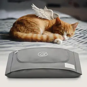 Snuggle Bag Designed by a Veterinarian 3–20 lb (Small) Dignified Pet Cremation & Burial Bag for Gentle Goodbye for Small Dogs and Cats See Dimension Chart