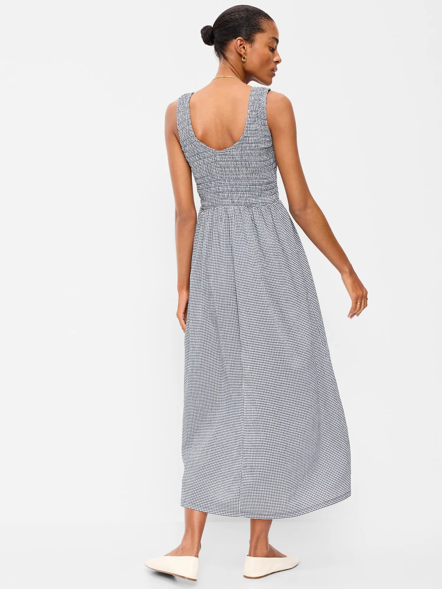 striped dress long Saylor Stripe Maxi Dress-Blue