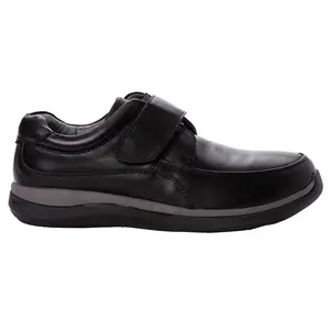 Propet Mens Parker Slip On Casual Shoes - Black