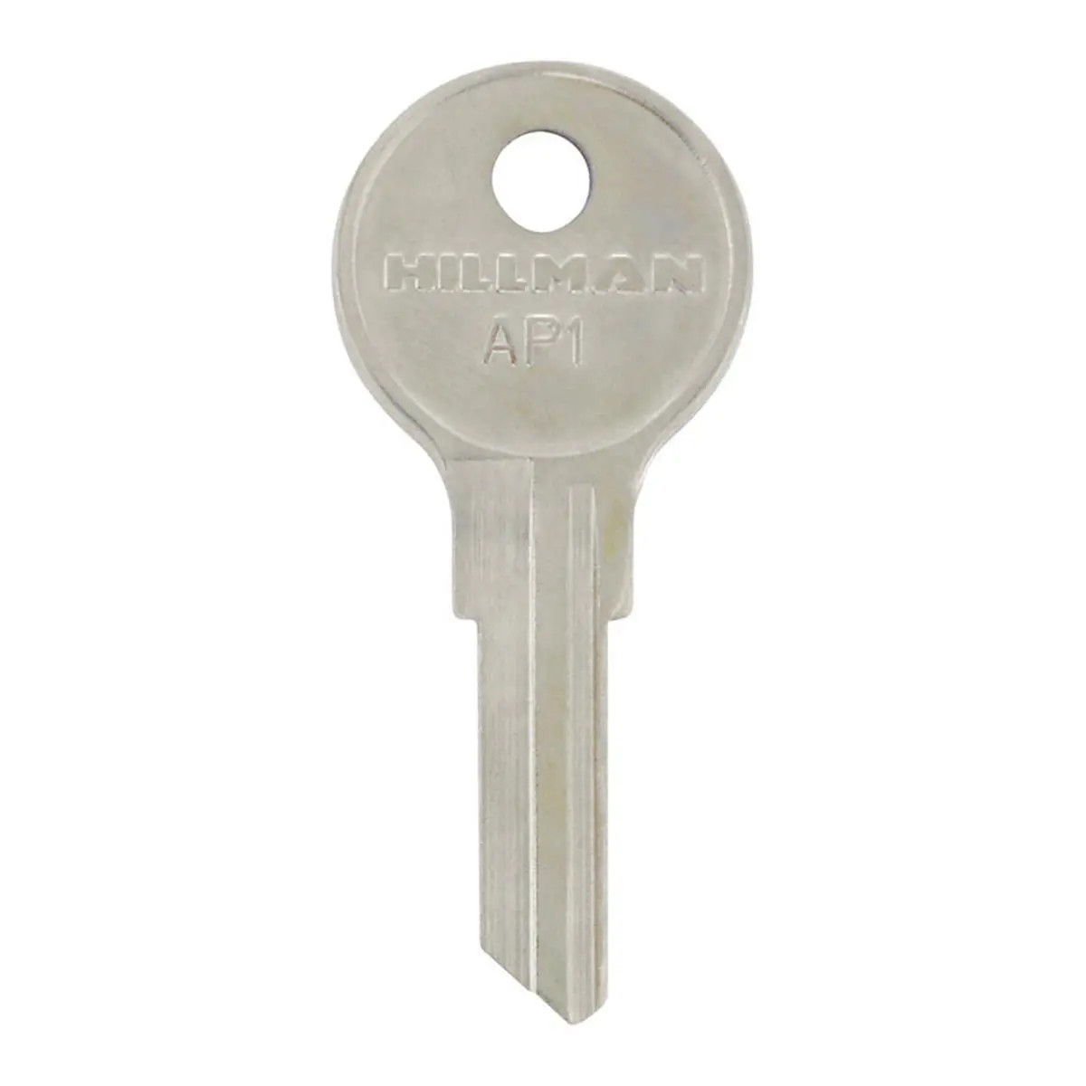 212 MAIN Brass 112-Single Sided Universal Key Blank, Assorted Pack of 4 for Automotive & Motorcycle Locks, Hillman