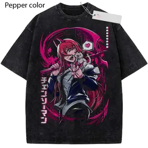 Vintage Power Chainsaw Man Shirt, Anime Graphic T-Shirt, Manga Tee, Japanese Anime Shirt, Gift for Men, Gift for Women, Crew Neck T-shirt, Trending T-shirt