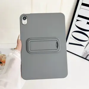 Silicone Stand Case for iPad Pro/air/mini, Soft Skin-Friendly Protective Cover, Shockproof Design for iPad 1-11th Gen & Air Series, Tablet Cover, Tablet Casing