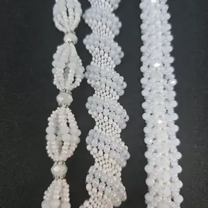 Orisha Obatala Beaded Bracelet - White Beads, Handcrafted Design, Ideal for Orisha Accessories