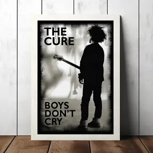 [Unframed] The Cure Boy's Don't Cry Music Vintage Poster - Music Fan Collectibles - Vintage Music Poster - Home Decor - Wall Art