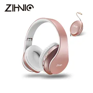 ZIHNIC  WH-816 Wireless Bluetooth Headphone,Over Ear  Sport Headset, Long Standby Powerful Battery Life Headphone Bluetooth 5.3 Waterproof Long Standby Foldable Sport Earphones ,Soft Earmuffs &Light Weight for Prolonged Wearing Audio Earbud Electronic