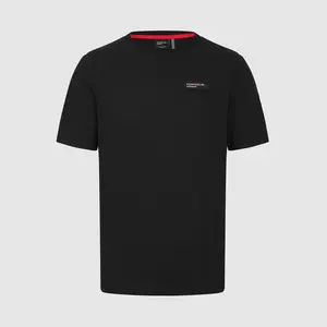 Porsche Motorsport Logo T-Shirt  - Black/White