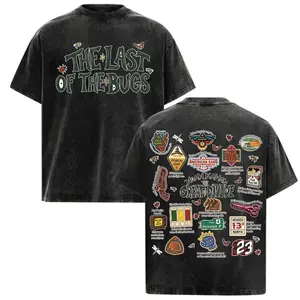 Noah Kahan The Last Of The Bugs Vintage Washed T-Shirt The Great Divide Tour Merch Indie Folk Graphic Tee Oversized Unisex Concert Shirt Cottagecore Streetwear Gift SGR