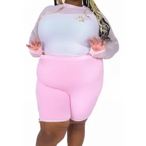 Basics Biker Shorts - Pink