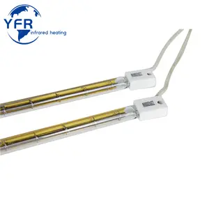 230V 2000W Gold Coater YINFRARED Infrared Heat Lamps For Indoor Heater