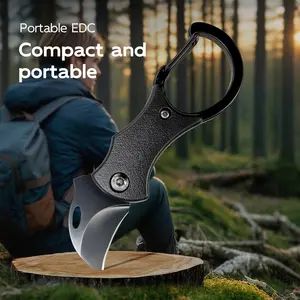 Keychain Knife,Small Pocket Knife Gift for Men,Mini Folding Knife Keychain Pendant Gift Knife,Keychain Box Cutter with 1.34inch Blade, Mini Folding Knives EDC Gadgets for Everyday Carry, Stocking Stuffers Gift for Adults Men Him