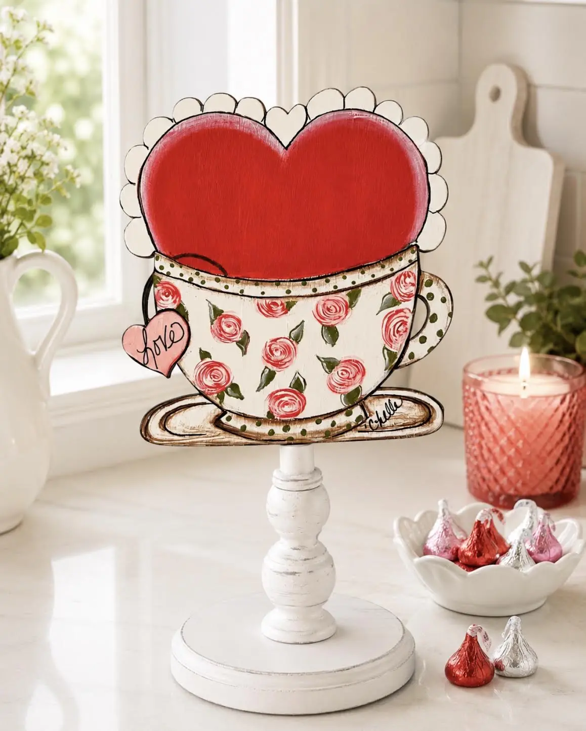 Seasonal & Everyday Toppers: Heart in a Teacup