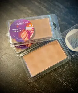 Mahogany Teakwood - Wax Melts...Rich, clean, and timeless — like walking into a warm, upscale space filled with polished wood.