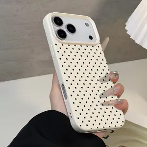 Anti-Drop Shockproof Full-Screen Dot Pattern Tpu Phone Case, Compatible with iPhone Models 11-16 Pro Max, Soft Protective Cover