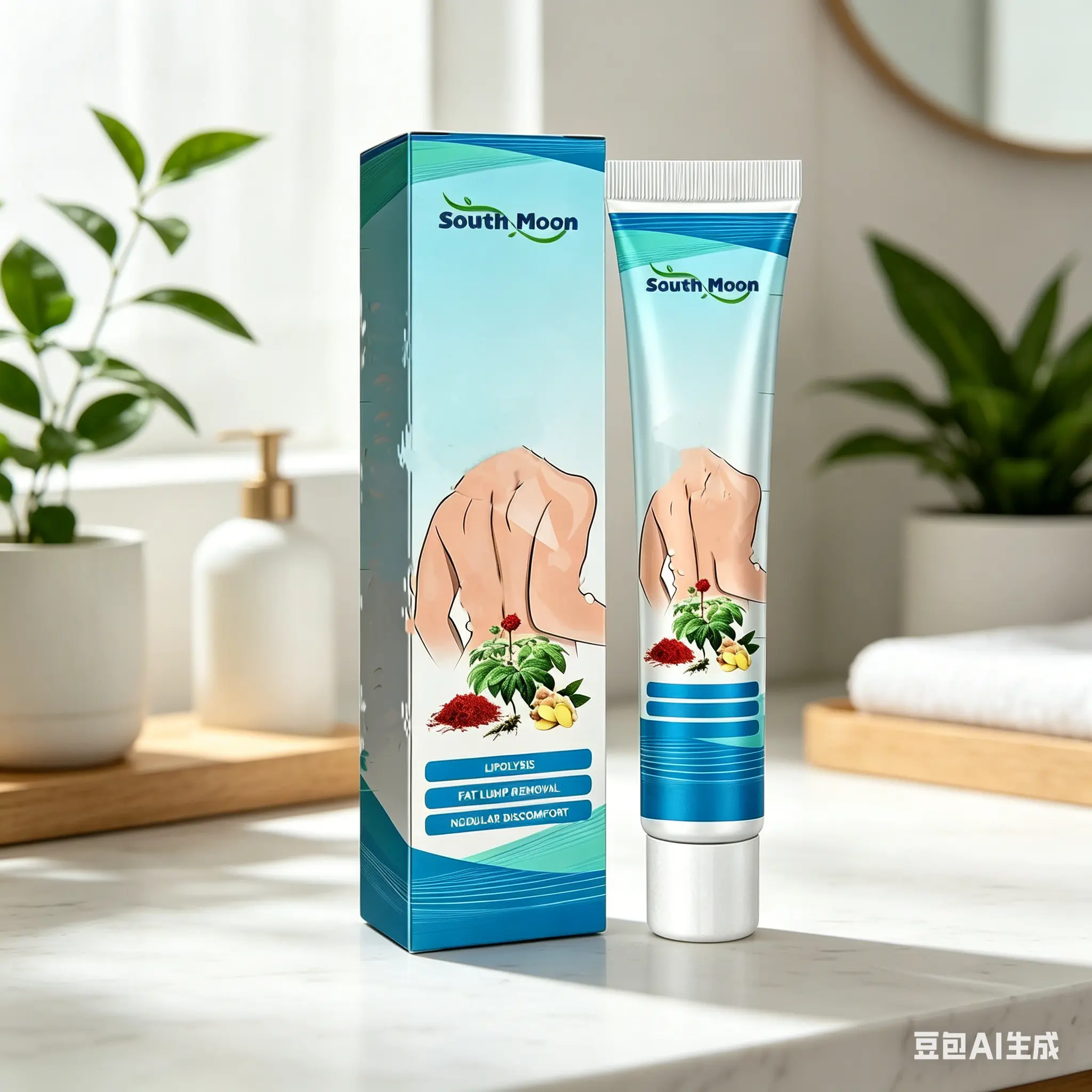 Mild Gentle Warming Body Cream with Plant Extracts, Hydrating Body Care Moisturizer for Daily Everyday Fresh Skin Comfort, 20g