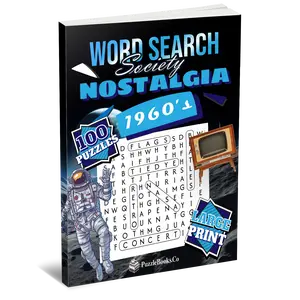 Word Search Society - 1960's Nostalgia [Large Print]