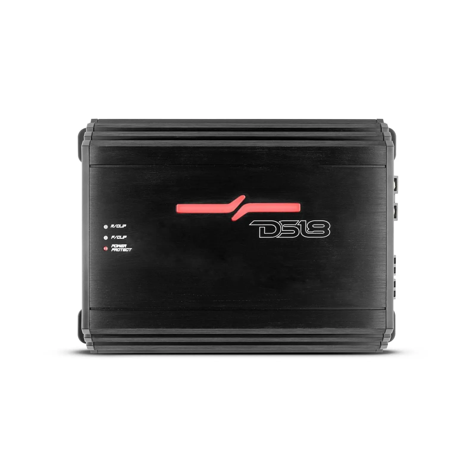 DS18 DS-ZR800.4D ZR Class D 4-Channel Stereo Full Range Digital Audio Amplifier Signal Booster, 200W RMS x4 at 4 Ohm, Low-Noise Audio Enhancer