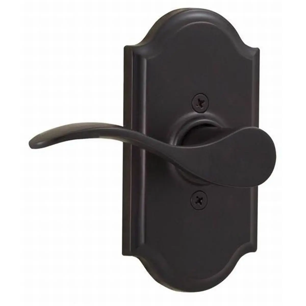 212 MAIN Weslock Right-Hand Bordeaux Premiere Half Dummy Lock - Oil Rubbed Bronze Brass Deadbolt with Concealed Screws, Long Lasting Style for Motorcycle Safety & Security