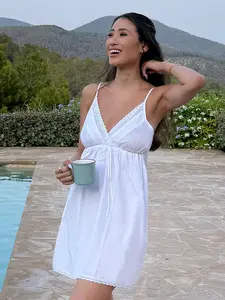 Julie White Cotton Nightgown sleepwear dress pajamas