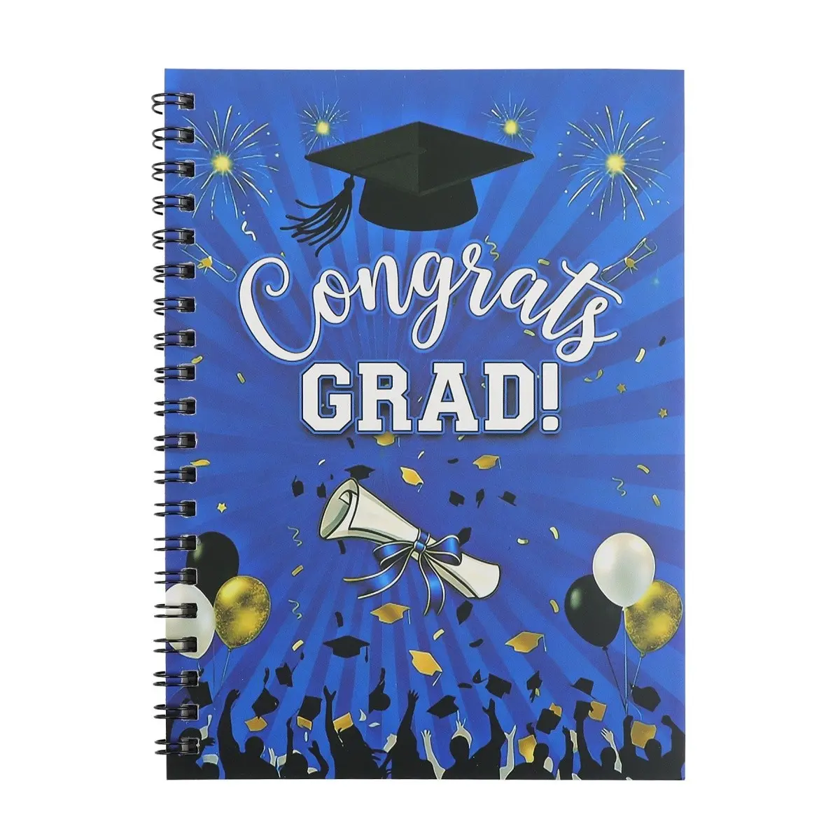 College Survival Gift Card Book, Coil Notebook, Spiral Notebook, Graduation Gift, Essential for Graduation Season, Perfect Present for Students, College Essentials
