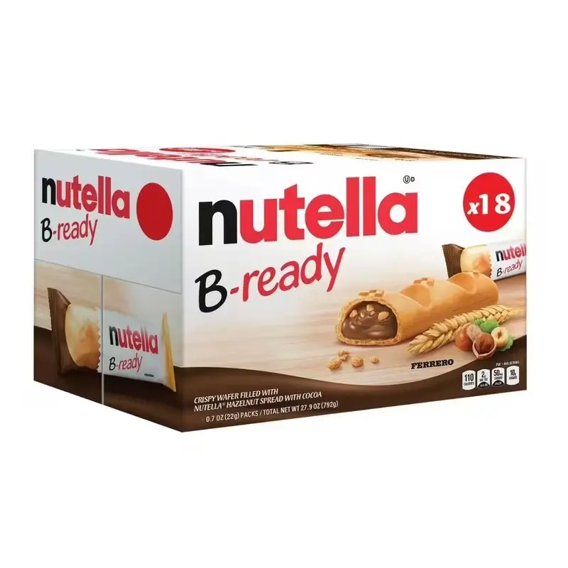 Nutella B-Ready Crispy Wafers, 0.7 oz., 18ct (Packaging May Vary)