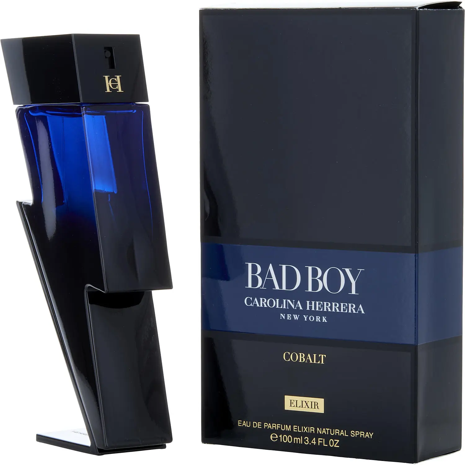 Ch Bad Boy Cobalt Elixir By Carolina Herrera Eau De Parfum For Men Ch Bad Boy Cobalt Elixir By Carolina Herrera Eau De Parfum For Men