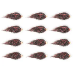 Floating Feather Supply Micro Leech Fly 12 Pack – Stillwater Trout Size 14-16