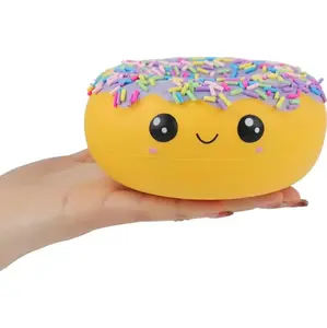 Squishies Donut Slow Rising Squishys Toy for Kids Soft Doughnuts Scented Stress Relief Realistic Cute Squeeze Squish Toy summerwins