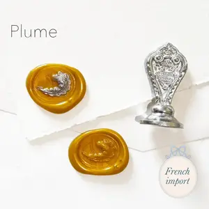 French Wax Seal, Plume