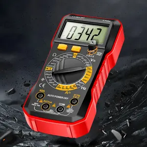 Digital Multimeter Multifunctional Voltage Resistance Meter AC/DC Voltage Current Ohm Test Tool for Diode/Transistor Check