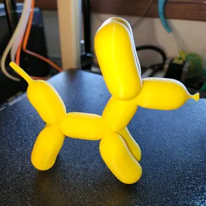 Mini 3D Printed Balloon Dog, Playful Modern Art Decor, Gifts, Party Favors, Bulk