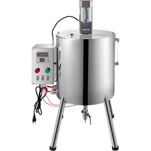 fathersdaygift VEVOR Heating Mixing Filling Machine, 30L/7.9 Gal Lipstick Filling Machine, 35W Lipstick Filler, Heating and Stirring Filling Machine with Stirrer for Cosmetics, Drink, Lipstick, Wax and Nail Polish
