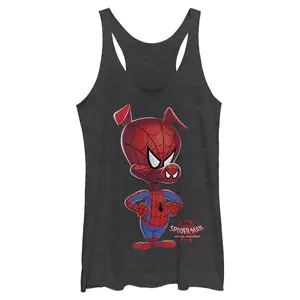 Women's Marvel Spider-Man: Into the Spider-Verse Spider-Ham Portrait Racerback Tank Top