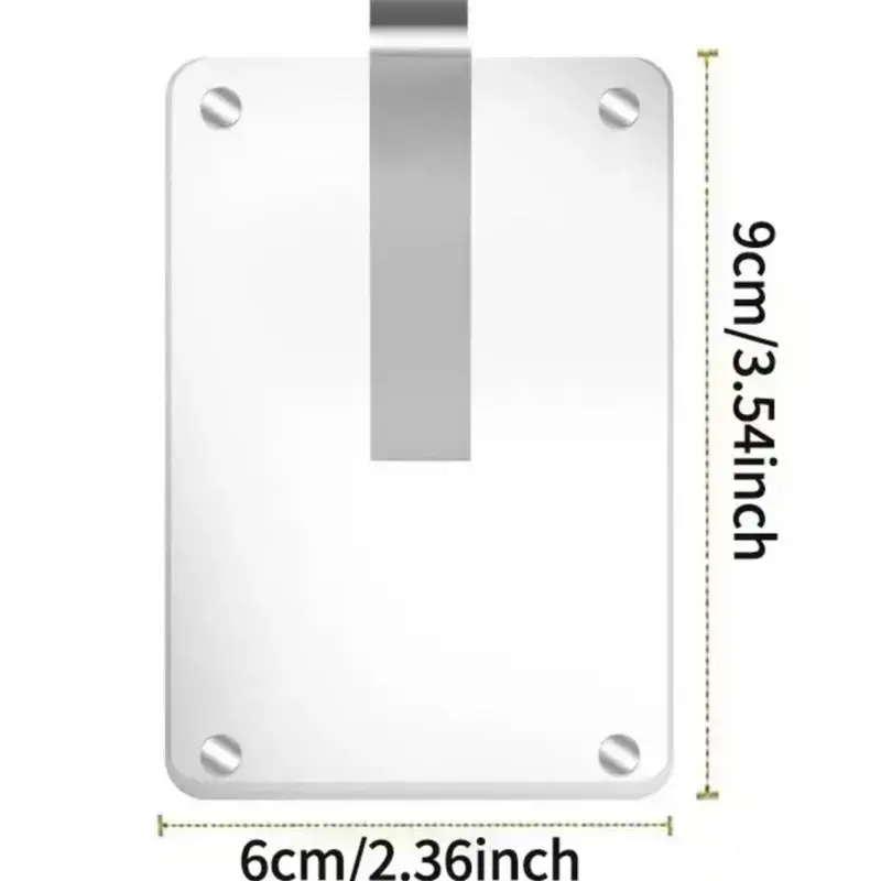 Personalized Acrylic Car Sun Visor Photo Clip - Frame-Style Decor Automotive Accessory, Unique Picture Frames Gift for Couples