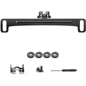 Universal  Rear View Camera License Plate Bracket,Upgraded Full Stainless Steel Backup Camera Mount Dash Cam Mirror Camera Accessory Rear Camera Mount,Only Installation Holder for  Up Camera
