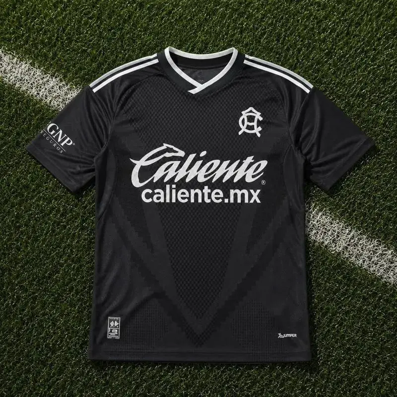 Black Club America Away Shirt 26, Quick-Dry Short Sleeve Jersey, Breathable Game Day Sports Top, Liga MX Fan Gear