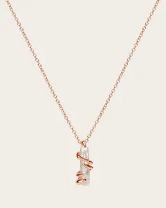 Rose Gold Biwa Pearl Set