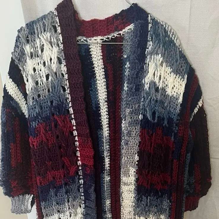 Handmade crochet cardigan