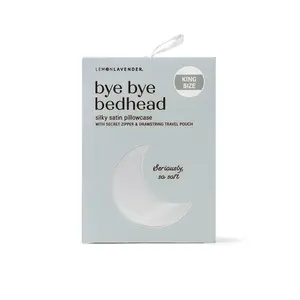 Bye Bye Bedhead Satin Pillowcase